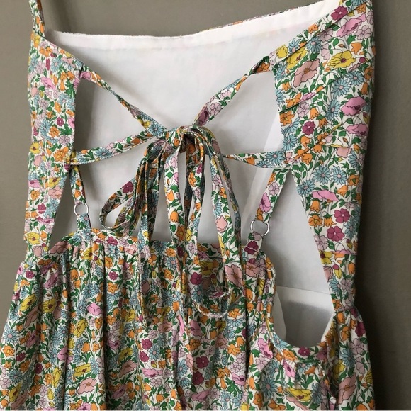 FOR LOVE AND LEMONS Raleigh Floral Midi Dress Size Small - Picture 11 of 15
